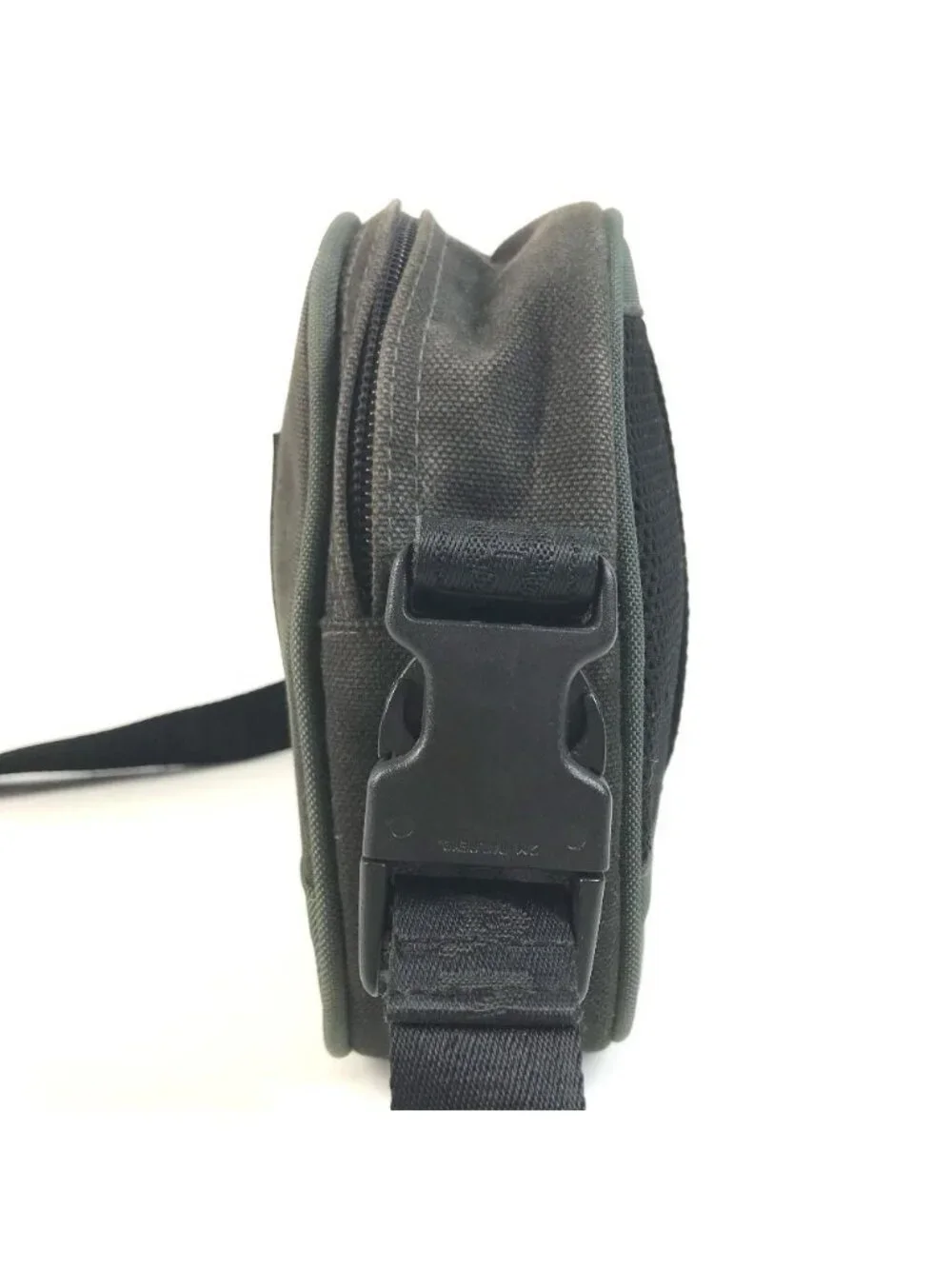 Chanel Shoulder Bag CC Logo Canvas Black
